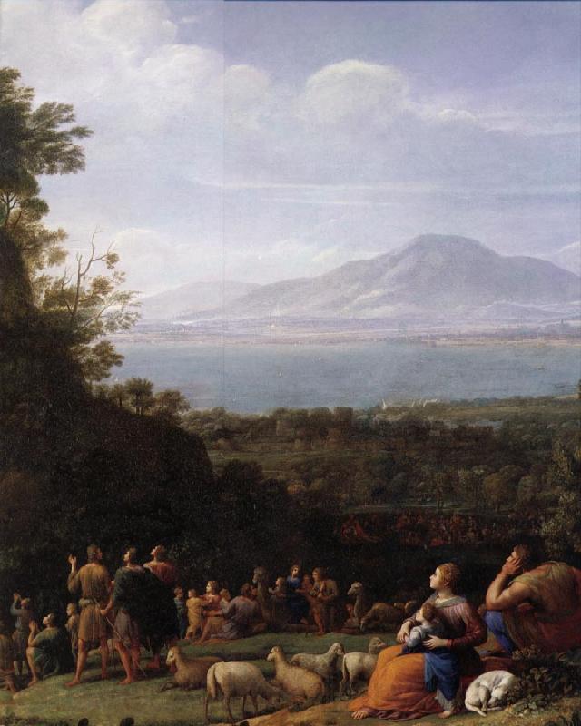 Claude Lorrain Details of The Sermon on the mount Germany oil painting art